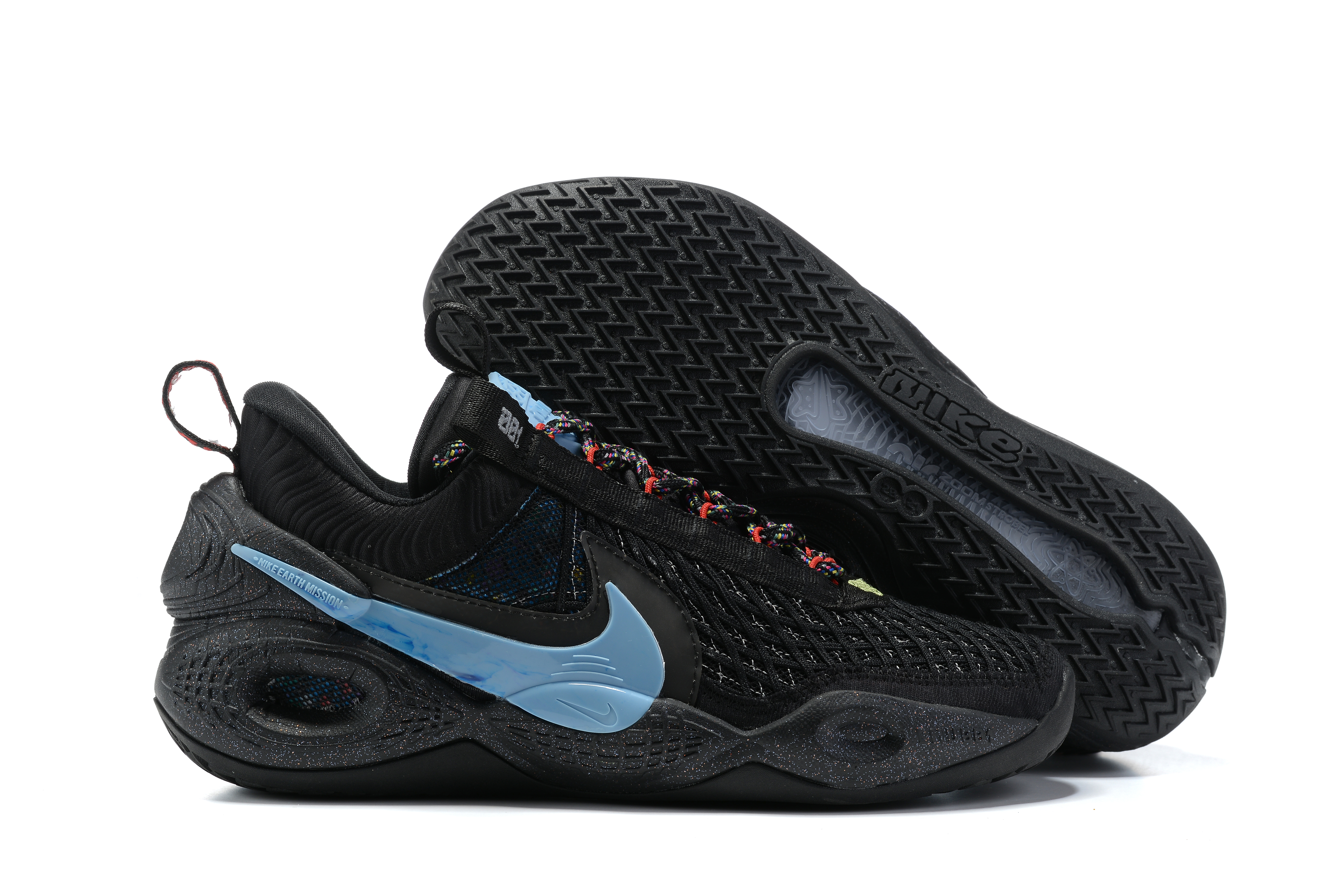 Nike Cosmic Unit EP Black Blue Shoes